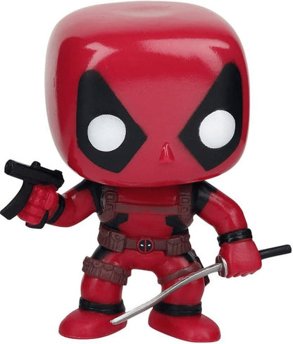 Funko Pop! Marvel Universe - (20) Deadpool W/ Gun And Sword Vinyl Figure 9cm