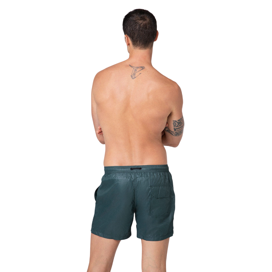 F**K Pantaloncino Costume Mare Uomo Verde - M01BU02VS