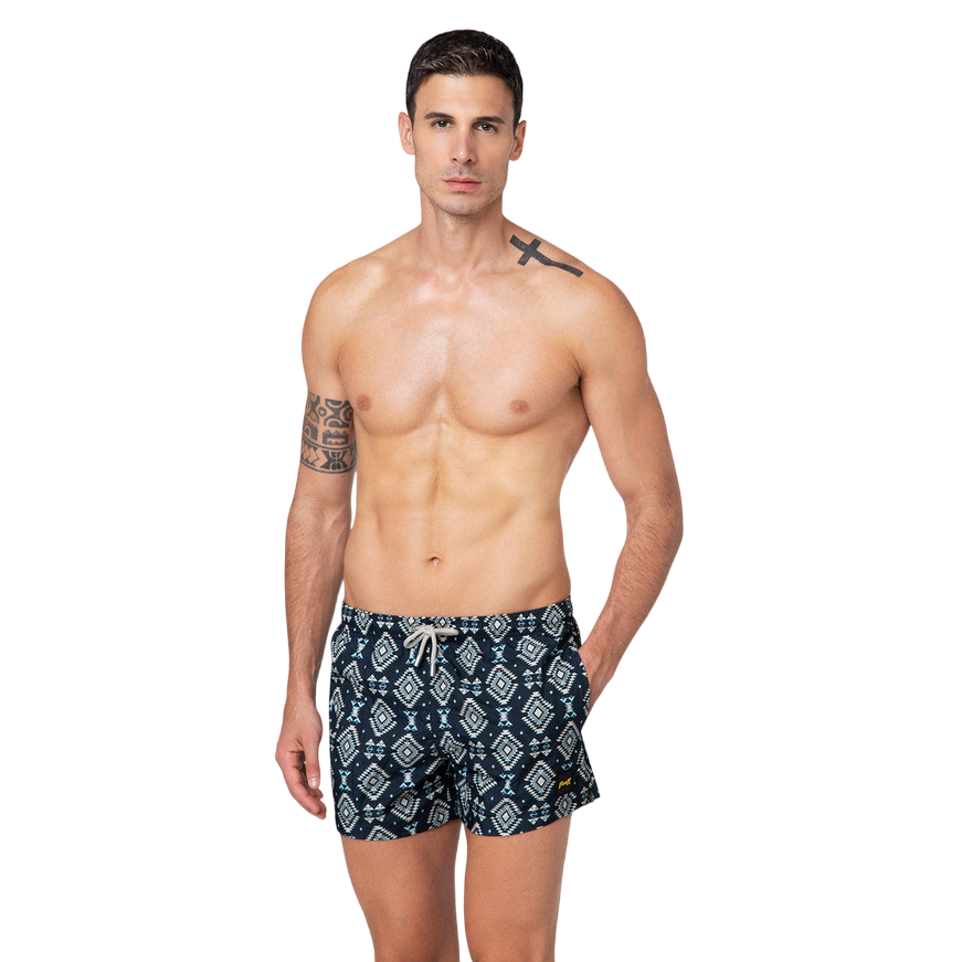 F**K Pantaloncino Costume Mare Uomo Fantasia - M02BA31-X05