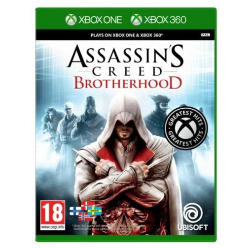 ASSASSIN'S CREED BROTHERHOOD XBOX ONE / 360 VIDEOSPIEL ITALIENISCH NEU VERSCHWEISST