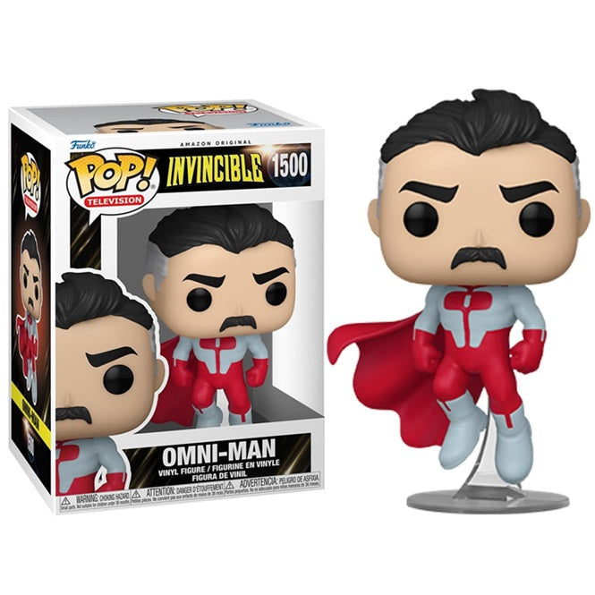Funko Pop! TV Invincible – (1500) Omni-Man Figur Vinyl 9cm Neu Omnimen