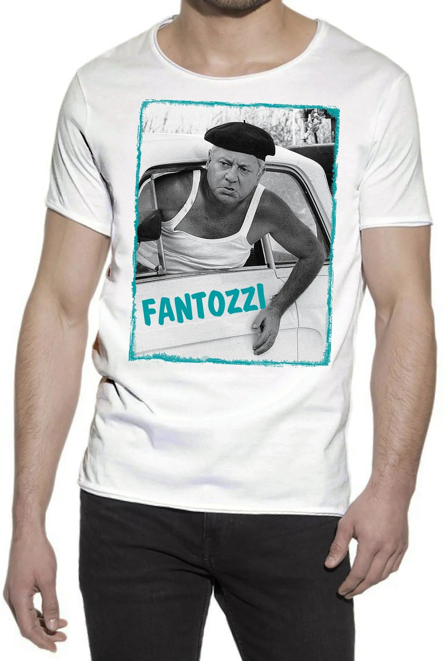 T-shirt Fantozzi The Legend - Uomo 100% Cotone