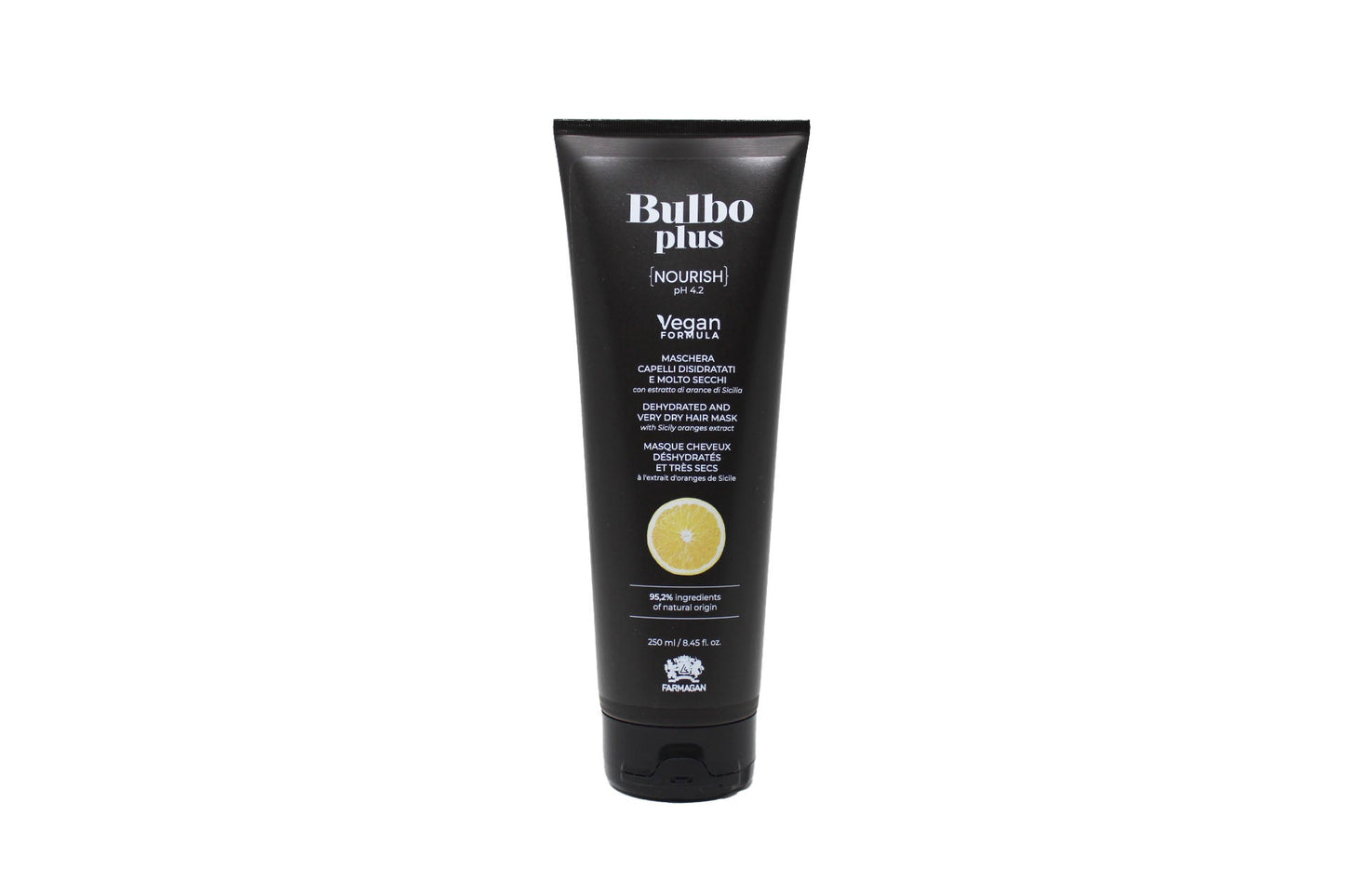 Farmagan Bulbo Plus Formula Vegan Nourish Maschera Per Capelli Danneggiati E Molto Secchi 250 ml