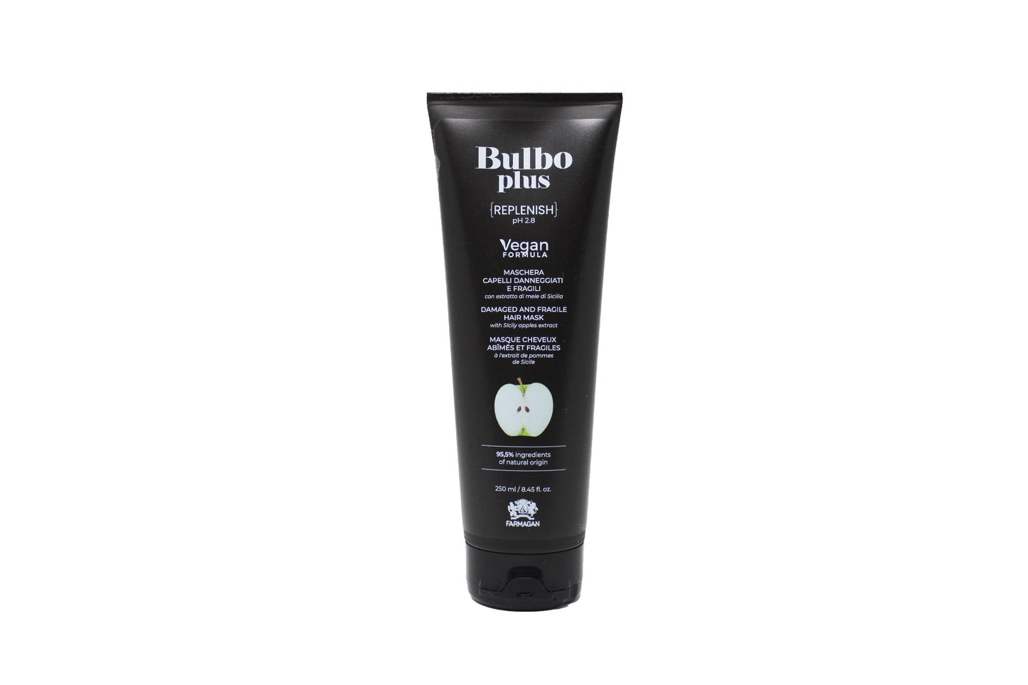 Farmagan Bulbo Plus Formula Vegan Repair Maske für geschädigtes und brüchiges Haar 250 ml