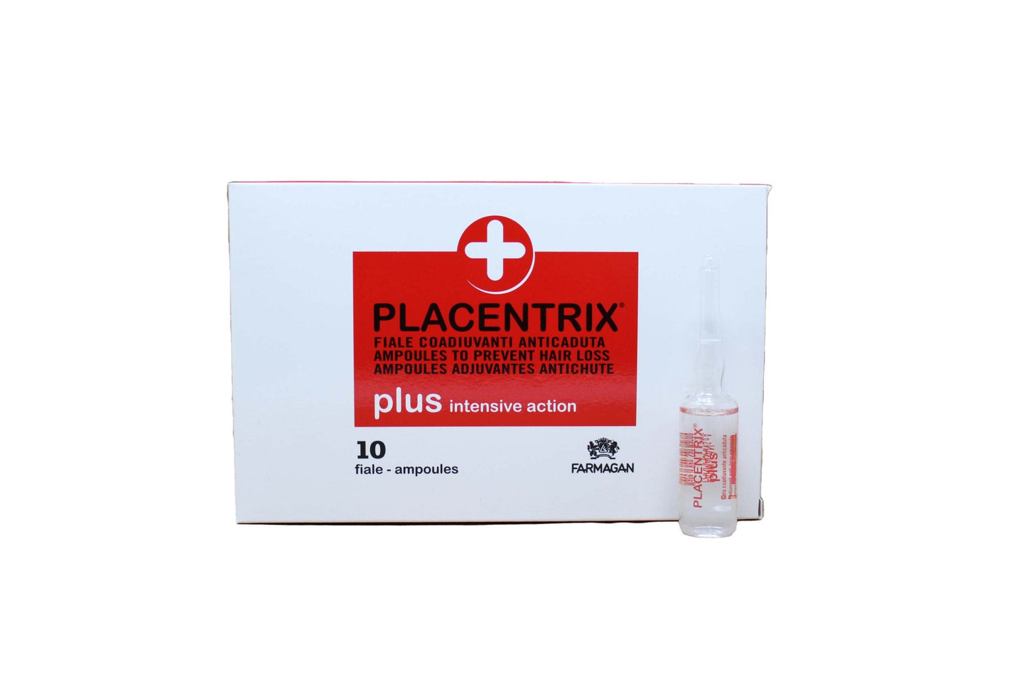 Farmagan Placentrix Fiale Coadiuvanti Anticaduta Per Capelli 10 Fiale Da 10 ml
