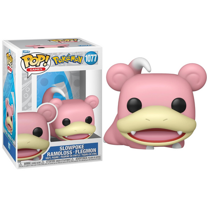 Funko Pop! Games – Pokémon (1077) Slowpoke Vinyl-Figur 9cm Pokémon