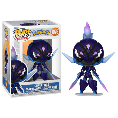 Funko Pop ! Games - Pokémon (1076) Ceruledge Vinyl Figure 9cm