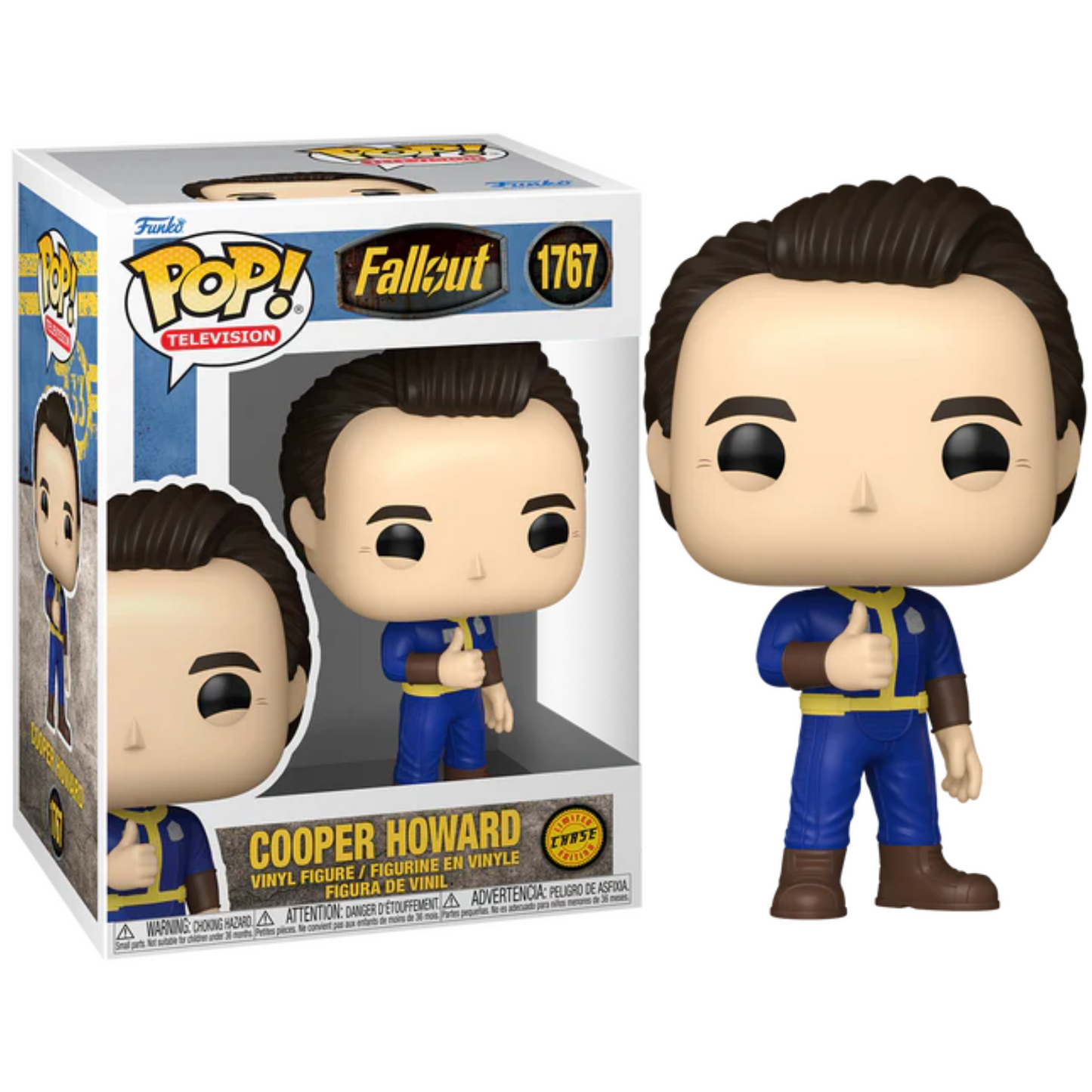Funko Pop! TV Fallout Vault Boy (CHASE) – (1767) Vinylfigur 9cm