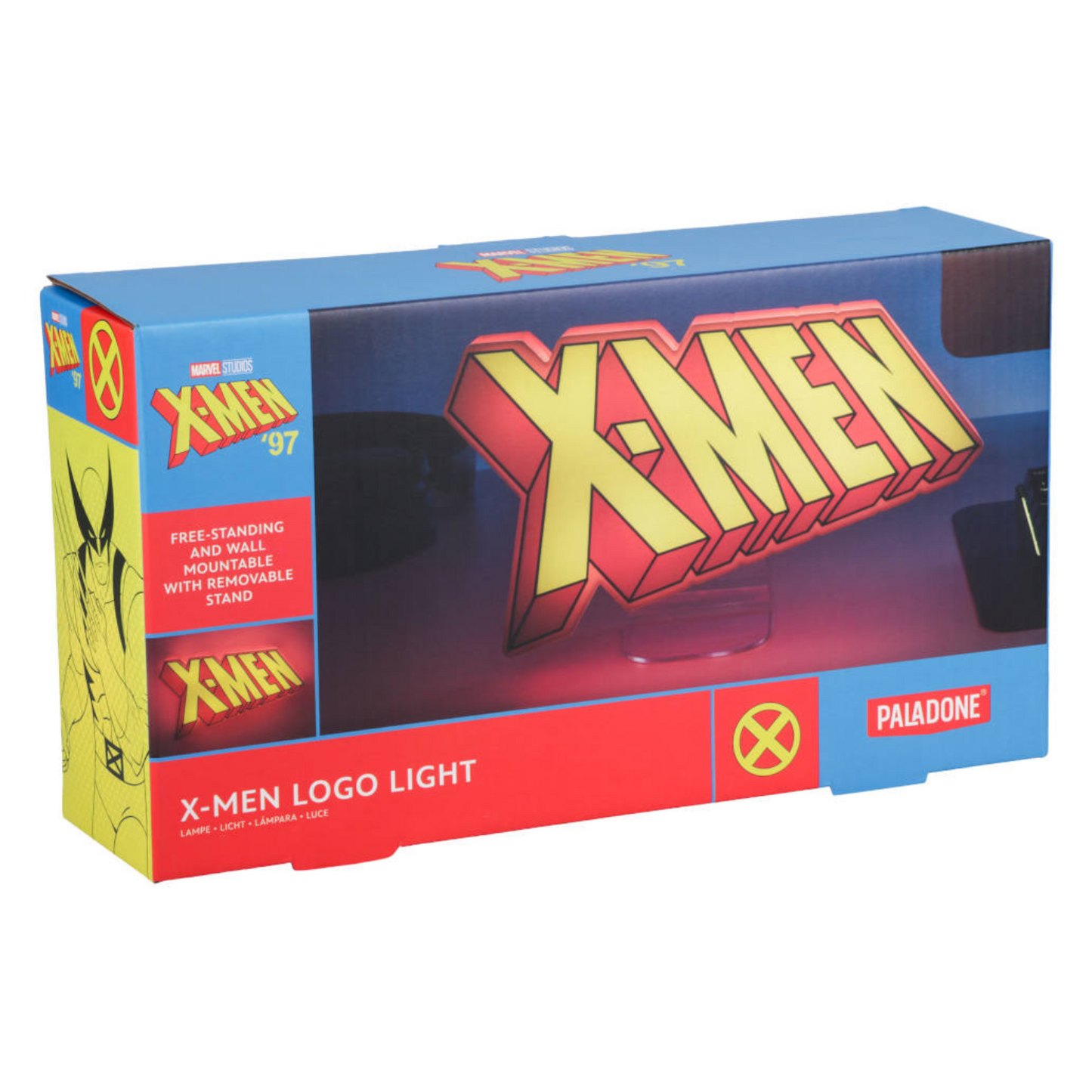 Paladone Lampada Marvel X-Men Logo Light Led Luce Illuminazione Tavolo XMen