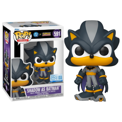 Funko Pop! Heroes DC X Sonic the Hedgehog – (591) Shadow als Batman 9cm