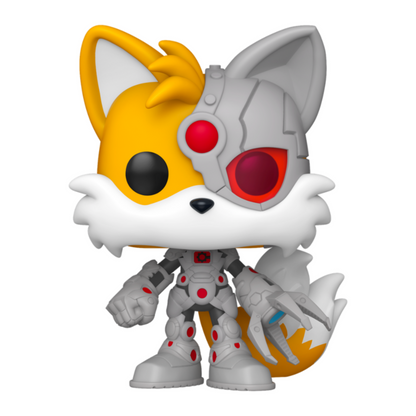 Funko Pop ! Heroes DC X Sonic the Hedgehog – (594) Tails als Cyborg 9cm