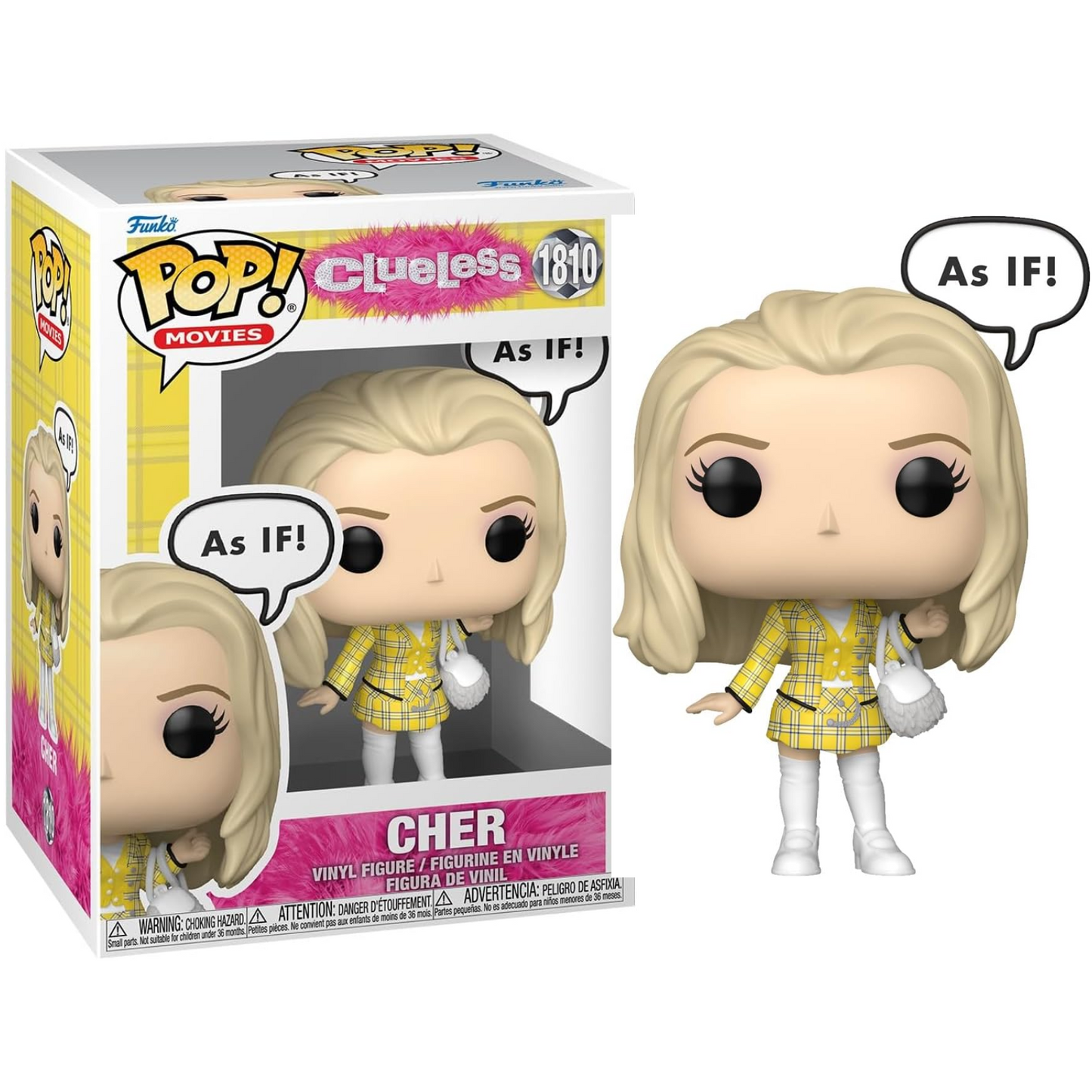 Funko Pop! Movies – Clueless (1810) Cher (As If) Vinylfigur 9 cm