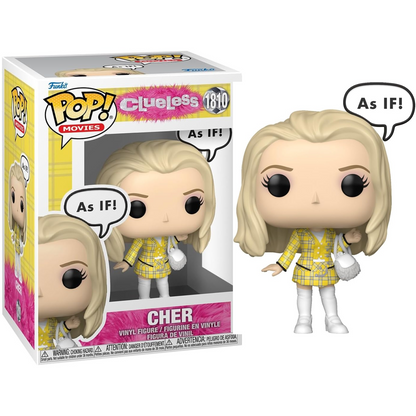 Funko Pop! Movies – Clueless (1810) Cher (As If) Vinylfigur 9 cm