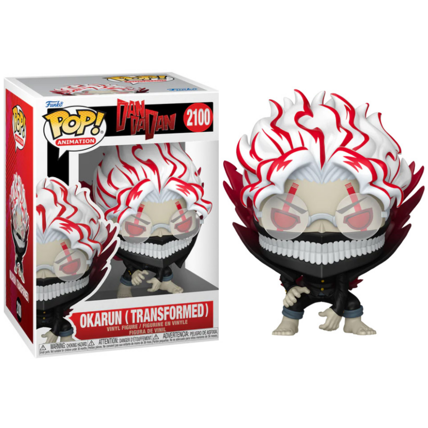 Funko Pop ! Animation - DanDaDan - (2100) Okarun (Transformed) Anime 9cm
