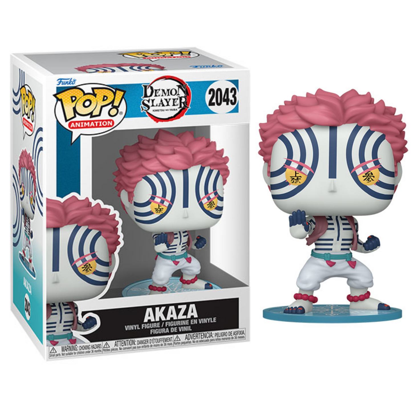 Funko Pop ! Animation - Demon Slayer - (2043) Akaza Vinyl Figure 9cm