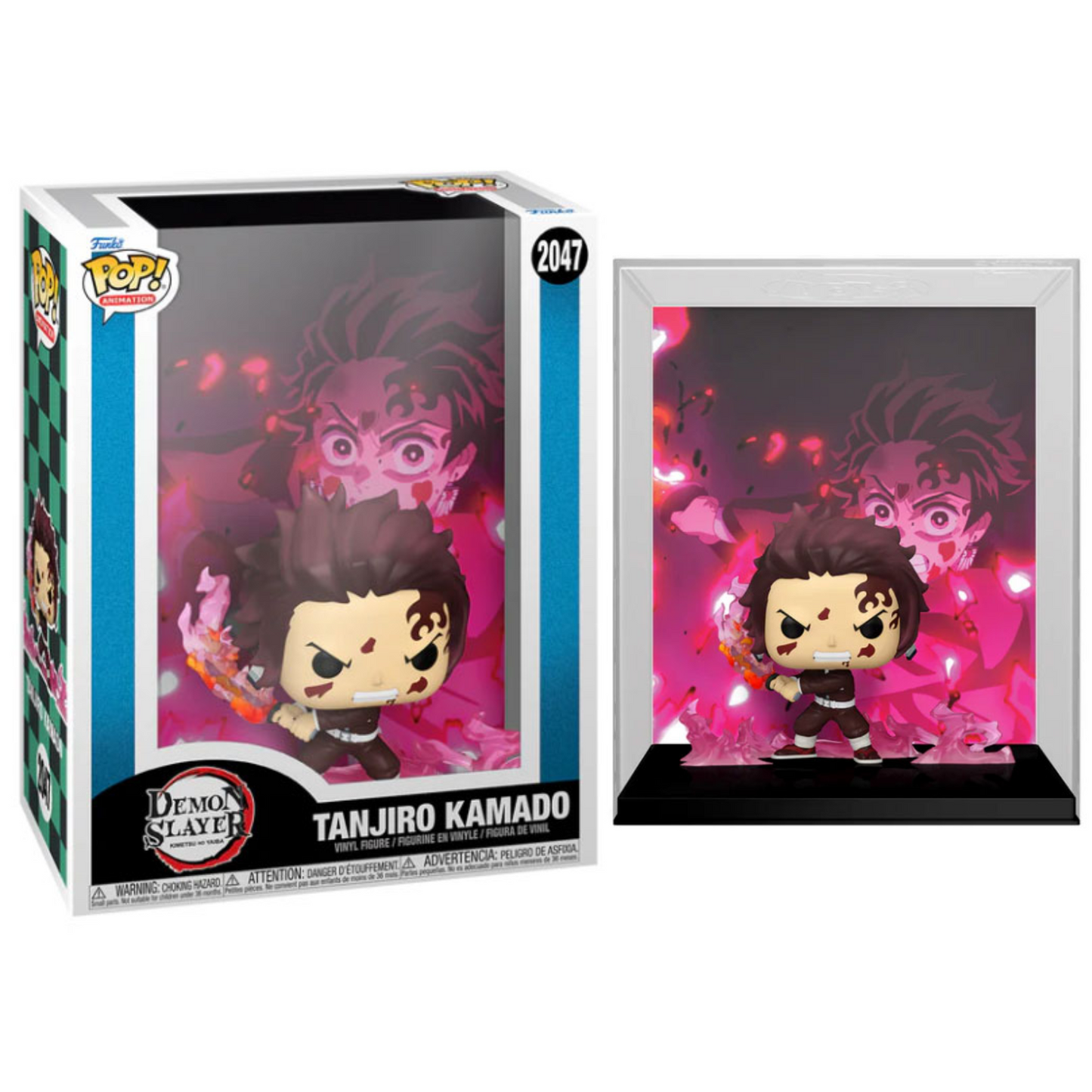 Funko Pop ! Cover - Demon Slayer (2047) Tanjiro Kamado Vinyl Figure 9cm