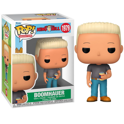 Funko Pop! Animation – King Of The Hill (1979) Boomhauer Vinylfigur 9cm