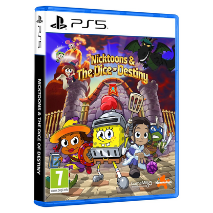 Nicktoons And The Dice Of Destiny PS5 Videogioco Spongebob Playstation 5