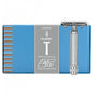 Fatip Double Edge Razor with Chrome Handle and Gentle Large Head (Closed Comb) art.42122