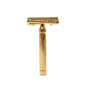 Fatip Slant Gold-Tone Safety Razor The Piccolo Storto Closed Comb\art.42154