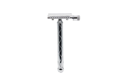 Fatip Rasoio Shavette 2 In 1 Closed Comb Testina Gentile Cromata\art.42164