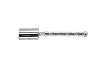 Fatip Rasoio Shavette 2 In 1 Closed Comb Testina Gentile Cromata\art.42164
