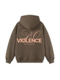 380g Premium Cotton Boxy Fit Sweatshirt – No Violence Streetwear Made in Italy