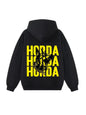 Boxy Fit Hoodie 100% Cotton Dobermann Yellow Boxy Fit