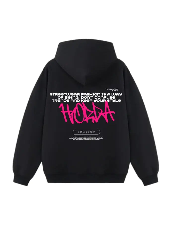 Y2K Fuchsia Boxy Fit 380g Brushed Cotton Sweatshirt