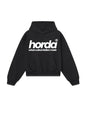 Felpa Urban Nera 330g Boxy Fit | Made in Italy – Horda Brand