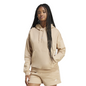 Adidas Women's Essentials Small Logo Feel Cozy Hoodie JV7310 Sand