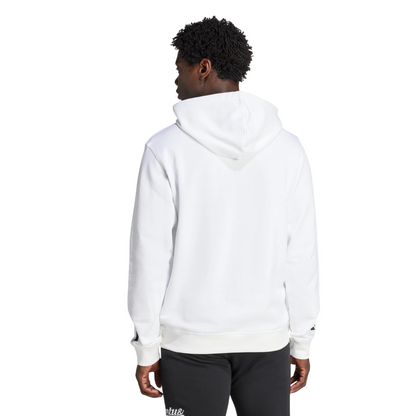 Adidas Felpa Cappuccio Uomo Juventus JM9465 Bianco French Terry