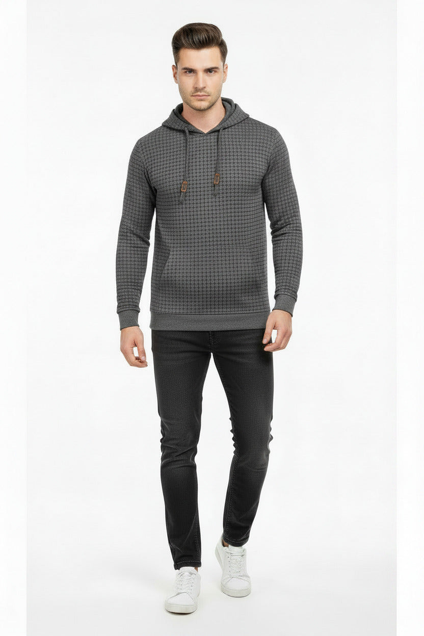 Felpa Uomo con Cappuccio Sportiva: Stile Streetwear e Comfort Totale