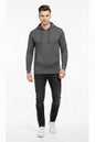 Men's Hooded Sporty Sweatshirt: Streetwear Style and Total Comfort