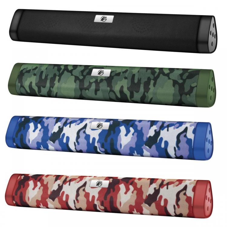 Fenner Lautsprecher Soundbar Bluetooth TF/USB/FM/AUX Smartphone Konsole TV PC | Grün