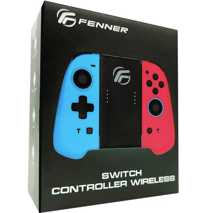 Fenner Nintendo Switch Tech Controller Joy Con Wireless Blu/Red Senza Fili