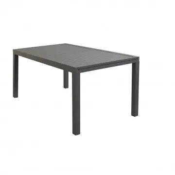 Ausziehbarer Aluminiumtisch Formentera 160/240 x 90