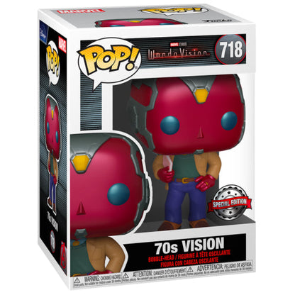 Funko Pop Marvel Wandavision 70s Vision Special Edition Sealed Vinyl Figure