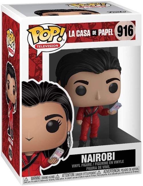 Funko Pop! Television Haus des Geldes – (916) Nairobi Figur La Casa De Papel 9 cm