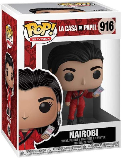 Funko Pop! Television Haus des Geldes – (916) Nairobi Figur La Casa De Papel 9 cm