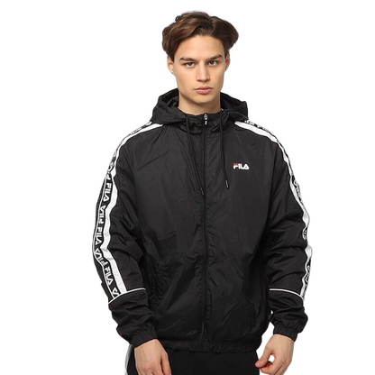 Fila giubbotto da uomo con cappuccio Teva Wind 687701 E09 neo