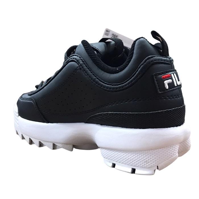 Fila Disruptor Kids 1010567 Nero | Sneakers Platform Bambino Iconiche