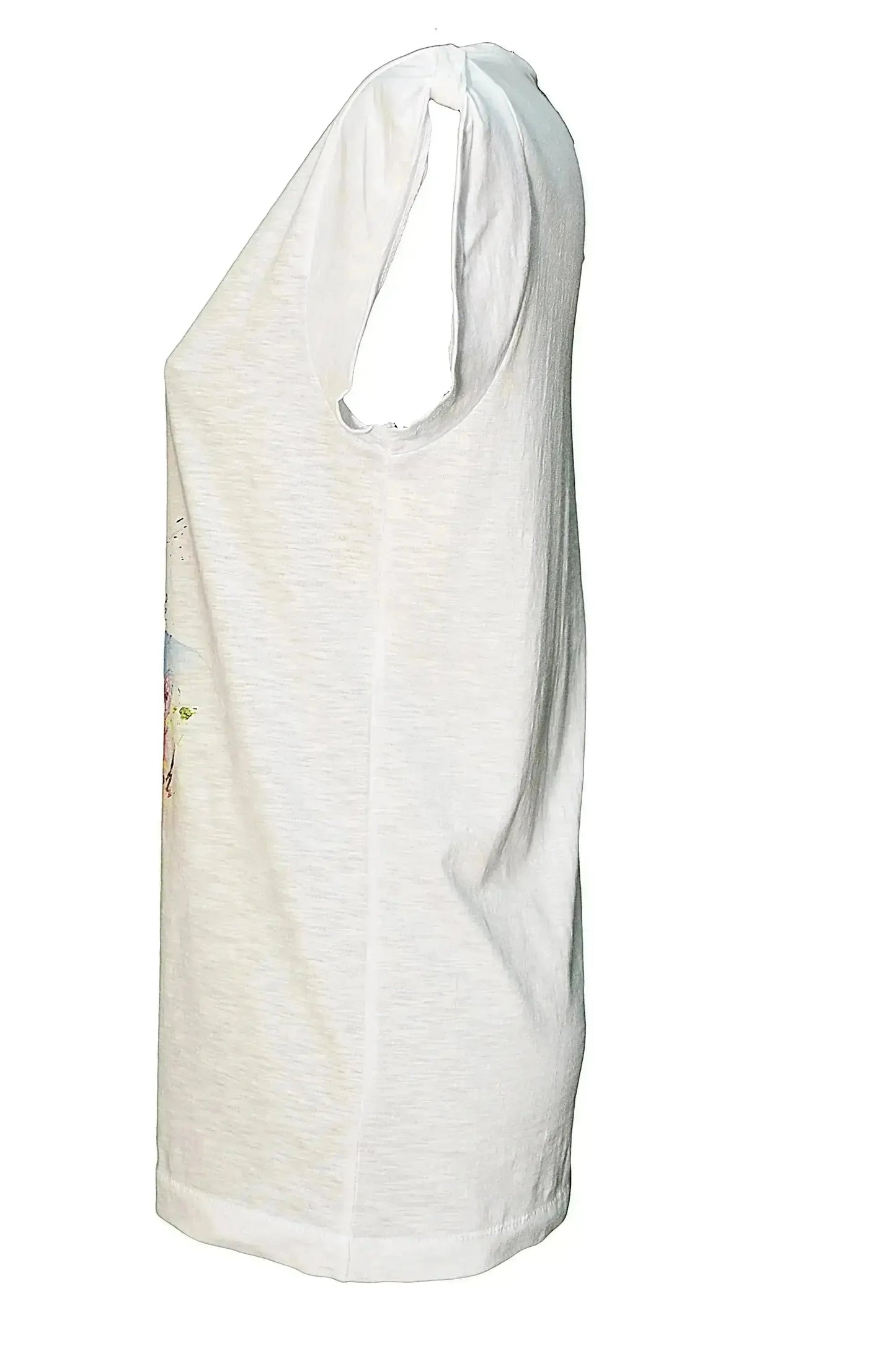 T-shirt Donna Urban Slub 'The Legend' 100% Cotone Fiammato