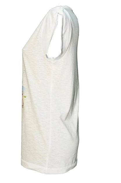 T-shirt Donna Urban Slub 'The Legend' 100% Cotone Fiammato