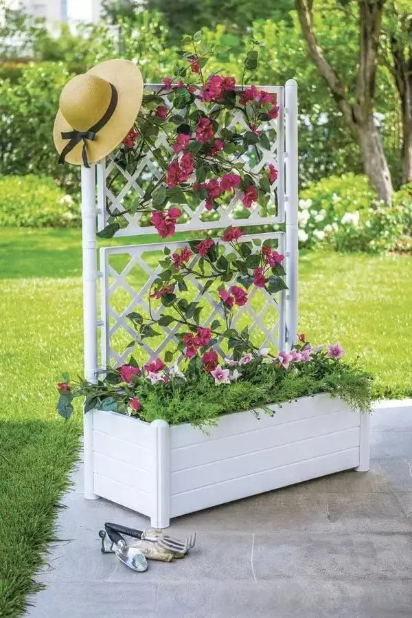 Fioriera Con Spalliera 100X43X142H