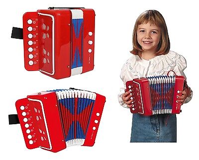 Mini-Akkordeon, Musikinstrument, Geschenkidee für Kinder