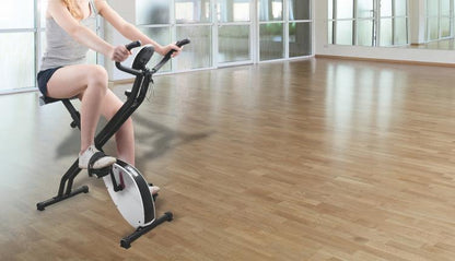 Fitlover Klappbares Heimtrainer Pedal Fitness-Fahrrad Faltbar