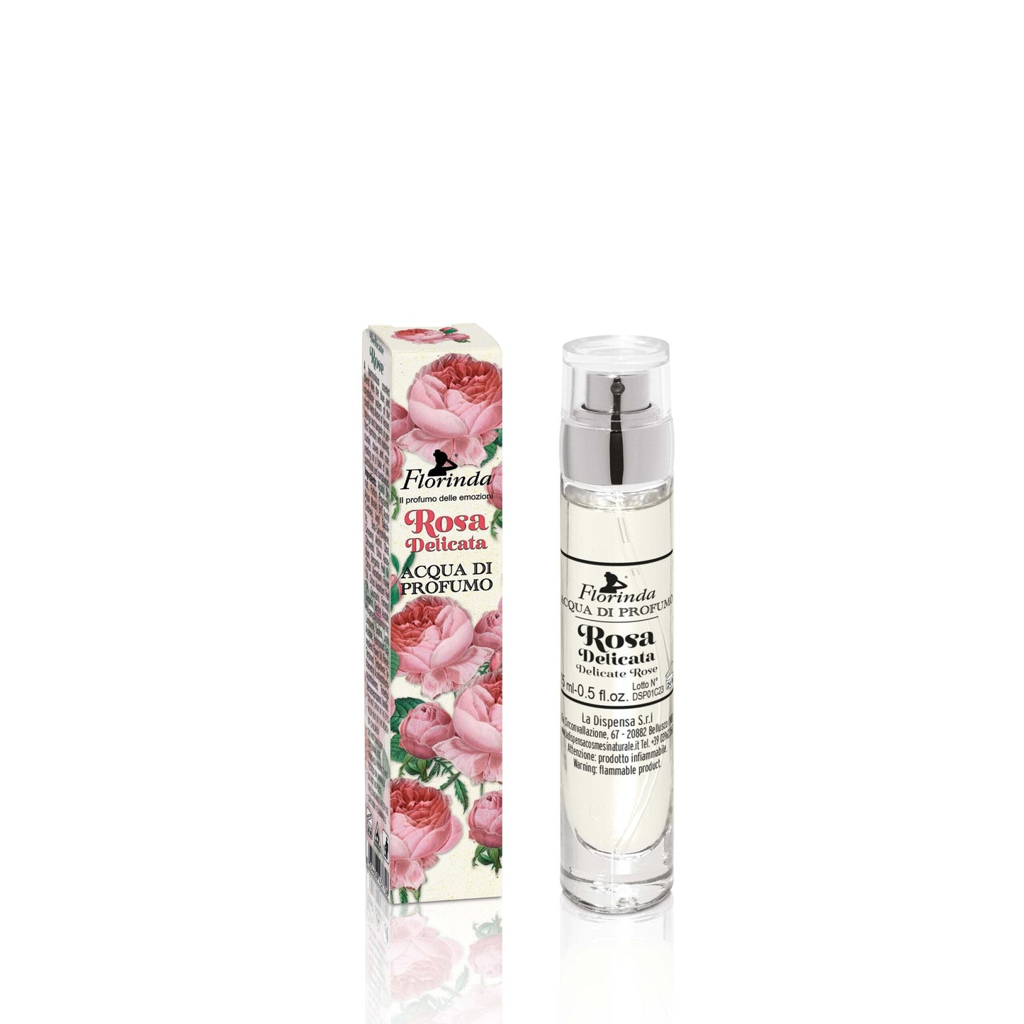 Florinda Rosa Delicata Eau De Parfum 15 ml