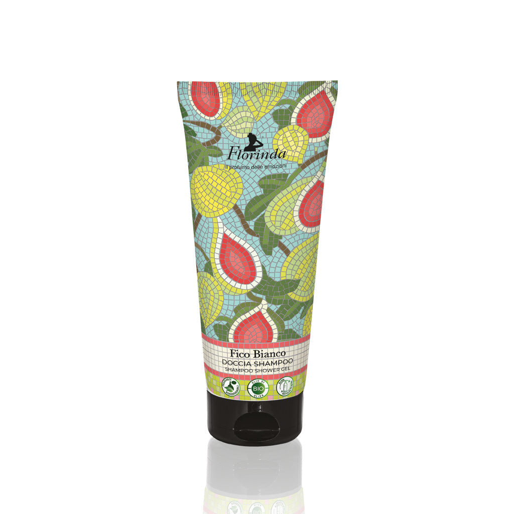 Florinda Mosaici Italiani Doccia Shampoo Al Fico Bianco 200 ml