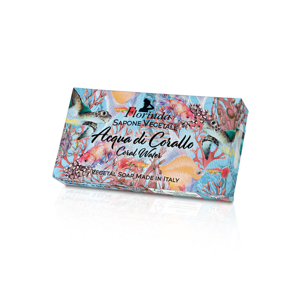 Florinda Profumi Di Mare  Saponetta Vegetale Mani E Corpo Acqua Di Corallo 100 ml